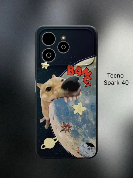 Чехол на Tecno Spark 40 мем ANP Case
