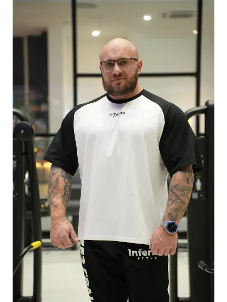 INFERNO style Футболка спортивная оверсаайз