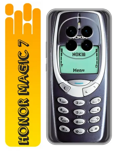 Чехол на Honor Magic 7 старая Нокия 360skin