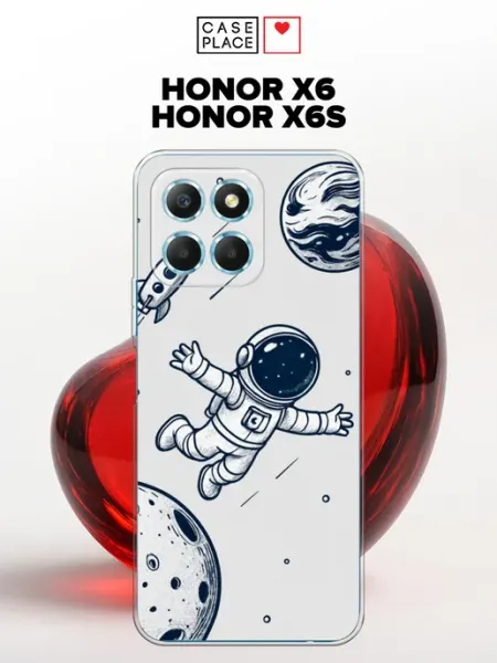 Чехол на Honor X6 X6s космос Case Place