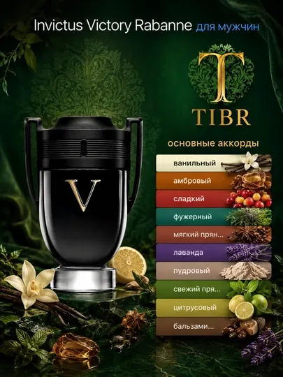 Мужские духи Invictus Victory Rabanne, мужской парфюм для любого сезон, универсальный аромат