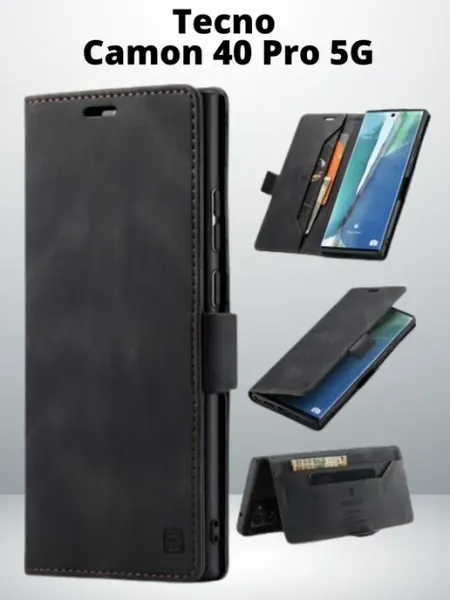 Чехол на Tecno Camon 40 Pro 5G книжка AksPhone