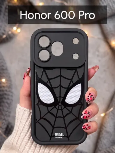 Чехол на Honor 600 Pro Человек-Паук Red Cat