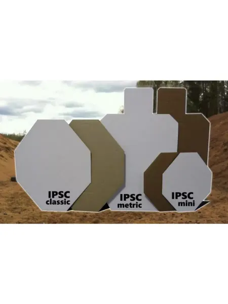 НТ Мишень IPSC мини (с белой стороной)
