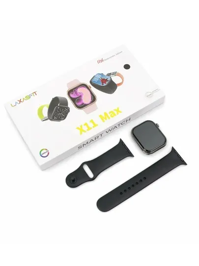 WATCH X11 MAX Model: ISW-08 Black смарт часы для любителя классики