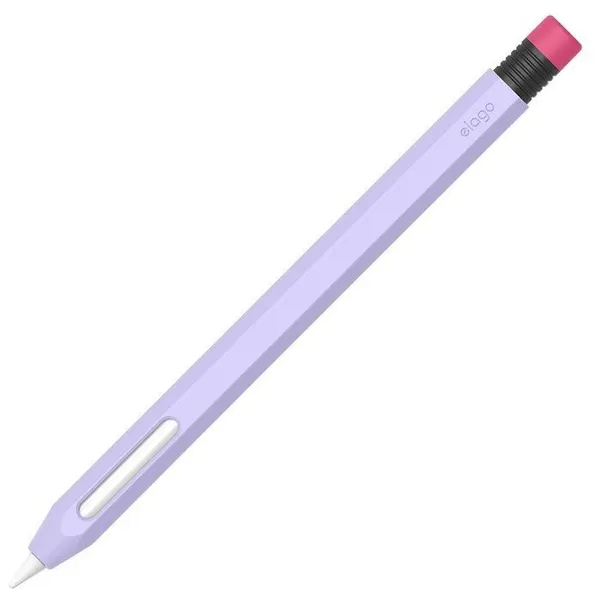 Elago силиконовый чехол для стилуса Apple Pencil 2, цвет: Lavender