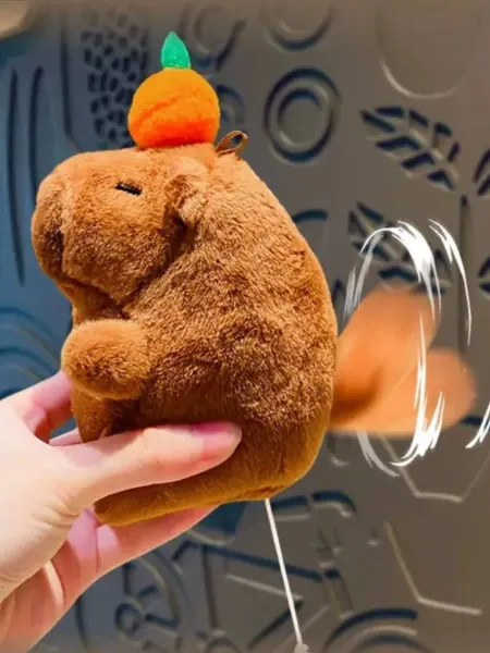 IToys Team Брелок игрушка Капибара плюшевый