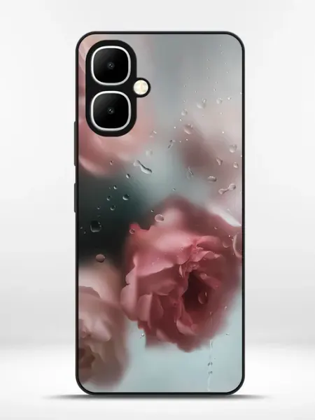 Чехол на Infinix Smart 10 цветы UnionColors