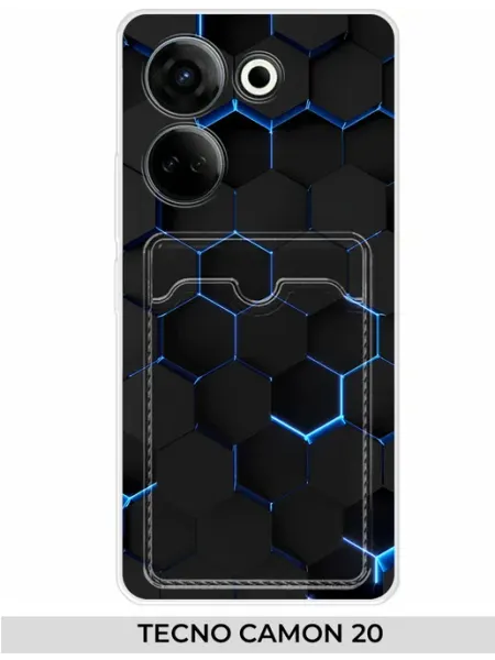Чехол с карманом на Camon 20 (для Техно камон 20) TECNO