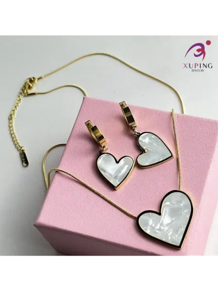 Комплект Xuping Jewelry медицинская сталь эмаль