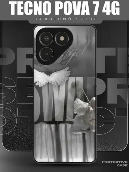 Чехол на Tecno Pova 7 4G с принтом swag y2k MeowCase