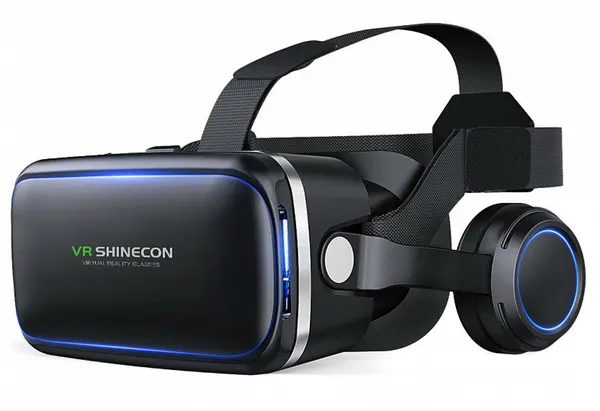 VR-шлем MyPads VR-OXG 4 с Bluetooth-контроллером и встроенными стереонаушниками для смартфонов 4.7-6.0 дюймов