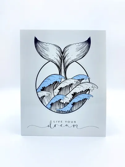 Блокнот позитивного настроения WHALE JOURNAL