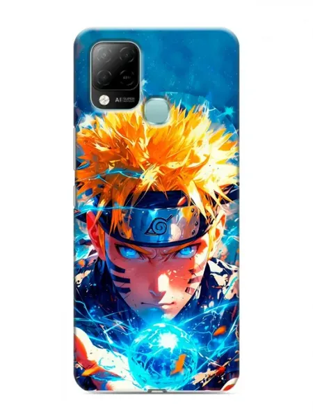 Чехол на Infinix Hot 10S Аниме Наруто Naruto Trendmall