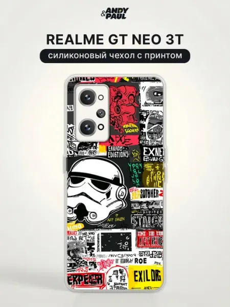 Чехол на realme GT Neo 3T pinterest Andy&Paul