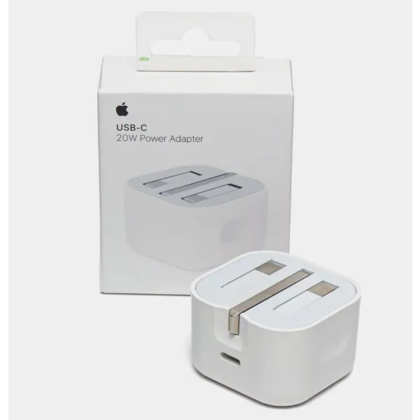 Apple 20W USB-C Power Adapter (A2344) Original — Быстрое зарядное устройство