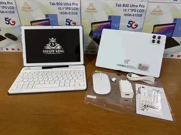 Популярный смарт-планшет King Tab B20 Ultra Pro 10.1 дюйма, 2 SIM, 4G, Wi-Fi, Android, 18 ГБ, разблокированный, с аксессуарами
