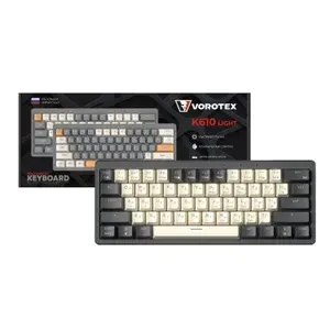 VOROTEX Клавиатура игровая проводная K610 Light Red Switch