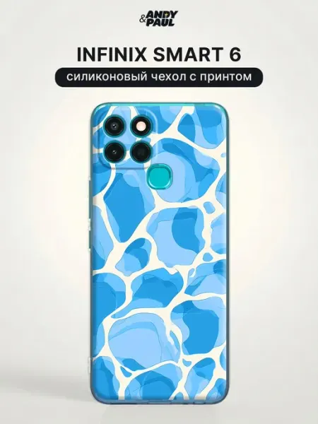 Чехол на Infinix Smart 6 море Andy&Paul