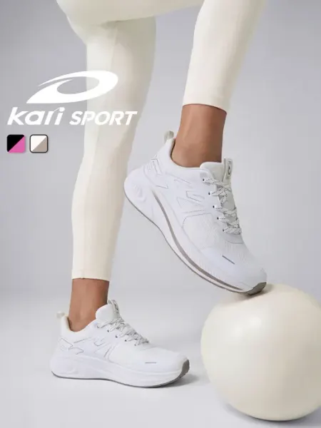 Kari Кроссовки женские летние бежевые для бега сетка