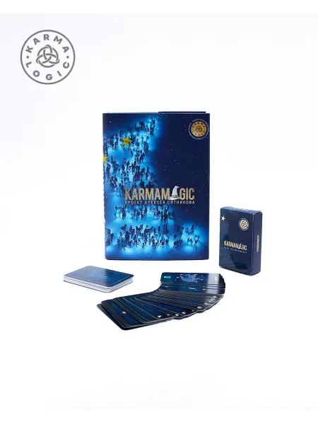 Karmalogic Набор книга Karmamagic + карты Karmamagic Алексей Ситников