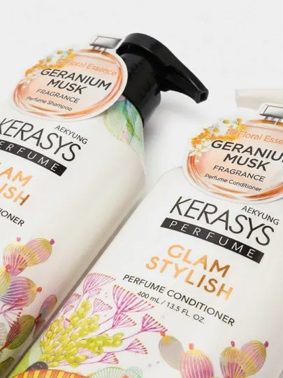 Набор ароматных шампуня и кондиционера Kerasys, для подарка, по 400 мл каждый