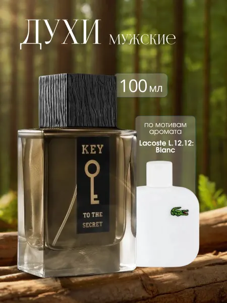 Духи для мужчин Key to the Secret 100мл