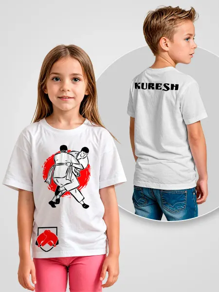 Printech Kids Детская футболка Куреш Kuresh Борьба Спорт Единоборства