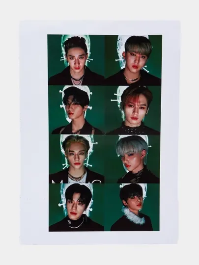 Наклейки с группой Stray kids, саморезка