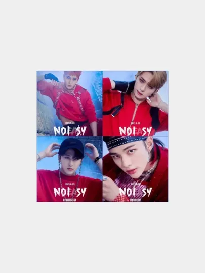 Наклейки с группой Stray Kids Хенлайн, саморезка