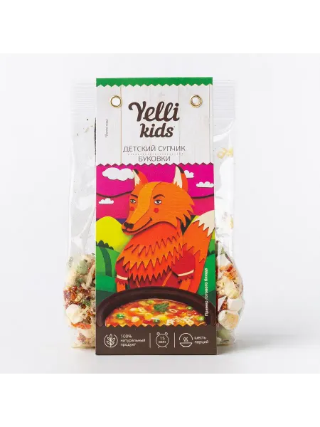 Yelli Kids Детский супчик Буковки
