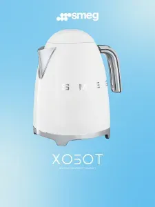 Чайник Smeg KLF03WHEU, белый
