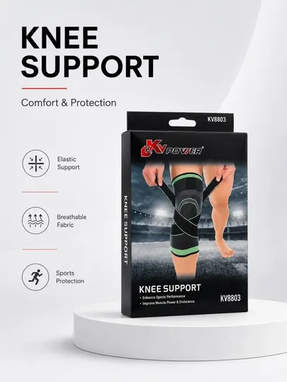 Knee Support KV8803 — надёжный бандаж для колена для спорта и активного образа жизни
