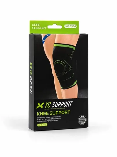 Knee Support — удобный бандаж для защиты колена во время спорта и повседневной активности