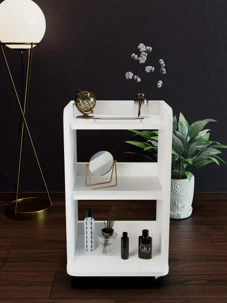 Kvadro Mebel Этажерка косметологическая на колесах