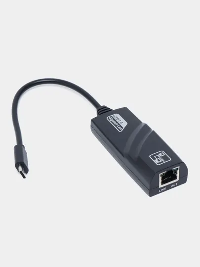 Type-C LAN адаптер для ноутбука и смартфона