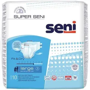 Seni Super Large, подгузники для взрослых, 10 шт.