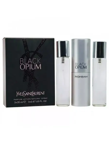 Духи миниатюрки Мини набор духов Yves Saint Laurent Black Opium-блек опиум
