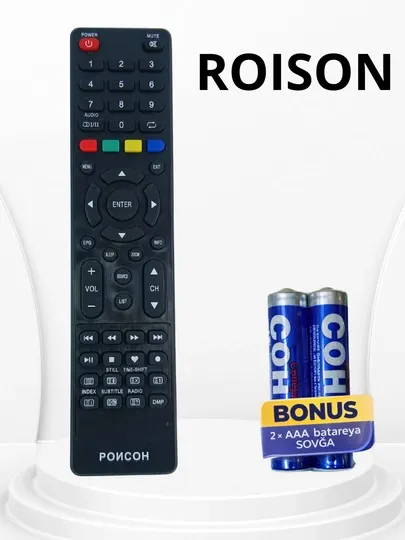 Универсальный пульт ROISON для телевизоров LED LCD Smart TV, совместим с разными брендами,