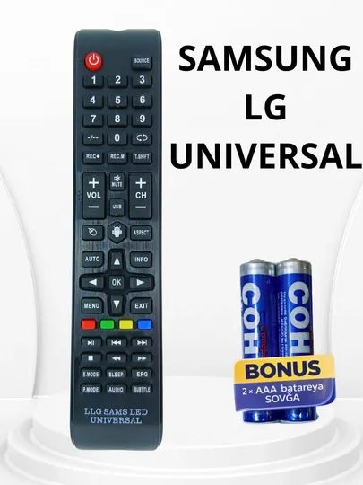 Универсальный пульт для TV Samsung LG LED LCD, инфракрасный