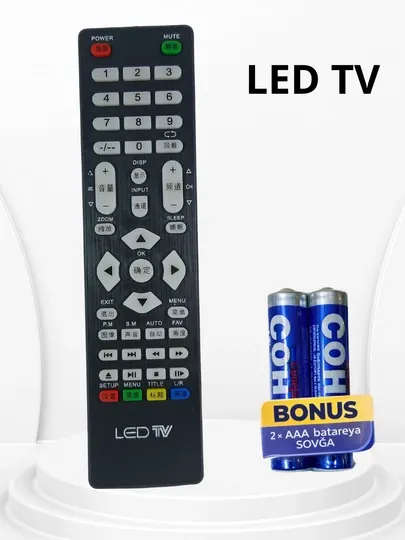 Универсальный пульт дистанционного управления для LED TV с цифровыми кнопками