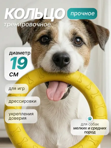LIFEJOY Кольцо пуллер для собак средних пород