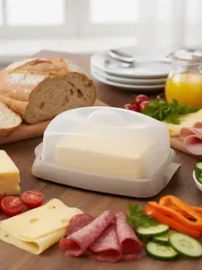 Масленка для сливочного масла и сыра с крышкой
