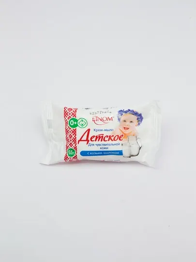Детское крем-мыло Linom с козьим молоком 65 гр