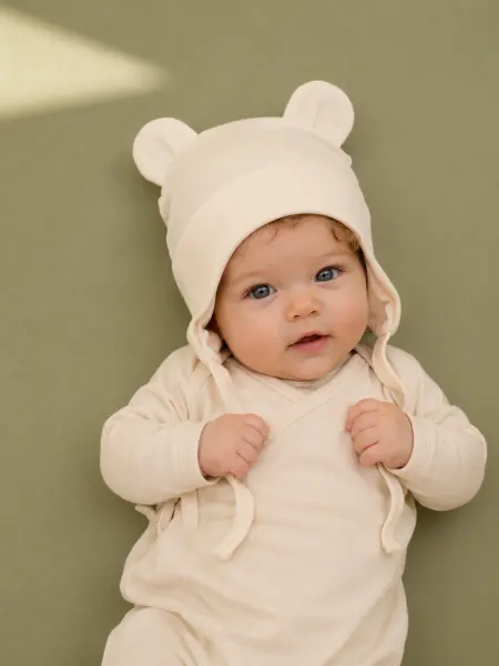 Little Star Чепчик для малышей шапочка для новорожденных Мишка