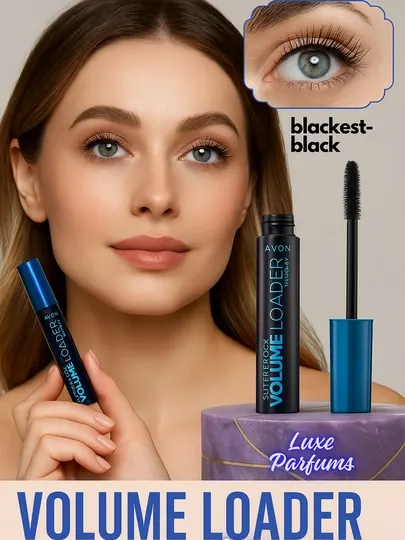 Supershock Vloume Loader, тушь для ресниц, черная тушь