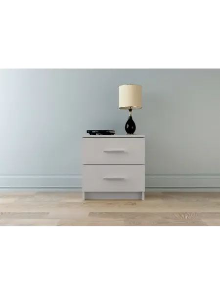 НК мебель Тумба прикроватная LOFT Белый
