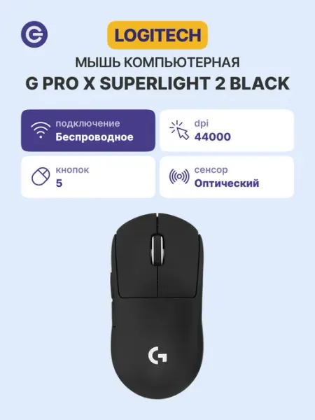Игровая мышь Logitech Pro X Superlight