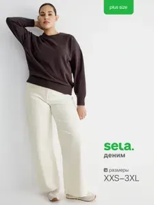 Джинсы SELA Loose straight