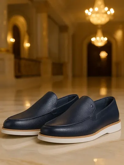 Мужская обувь Loro piana, Классические мокасины, натуральная кожа